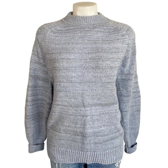 Steven Alan Baby Alpaca Light Baby Blue Pull Over Sweater Size S - Picture 1 of 10